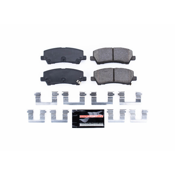 PowerStop Z23 Evolution Sport Carbon-Fiber Brake Pads With Hardware