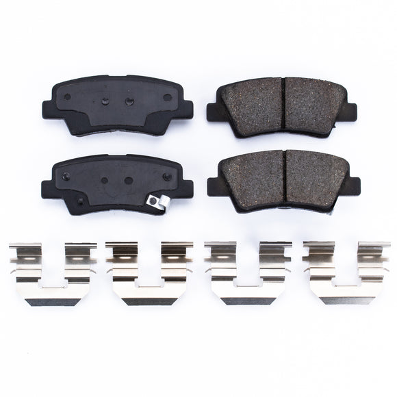 PowerStop Z17 Evolution Ceramic Brake Pads With Hardware