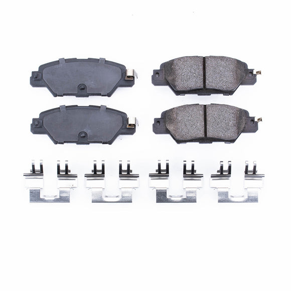 PowerStop Z17 Evolution Ceramic Brake Pads With Hardware