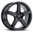 16x7 Voxx Como Gloss Black 5x100/114.3 ET40 wheel/rim-1