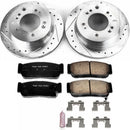 PowerStop Z23 Daily Driver Carbon-Fiber Ceramic Brake Pad and Drilled & Slotted
