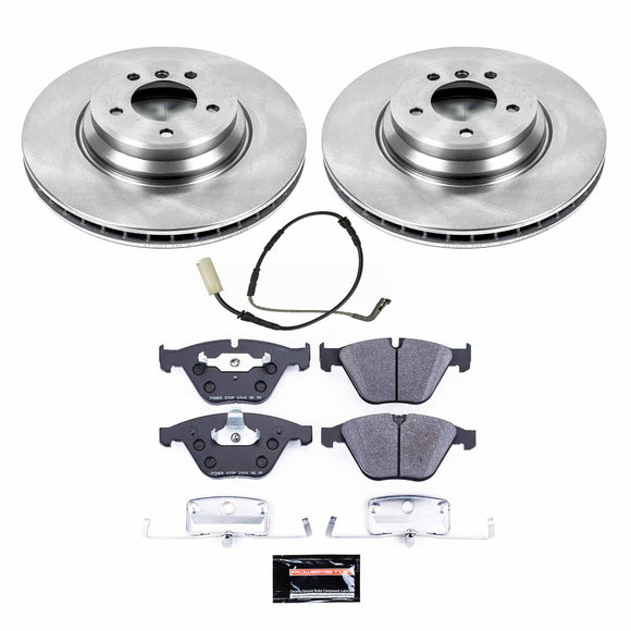 PowerStop Track Day High-Performance Brake Pad and Rotor Kit