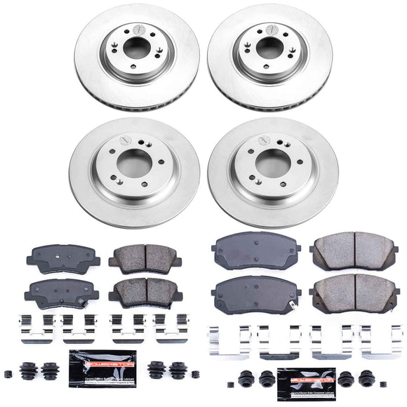 Z23 Daily Driver Premium Carbon-Fiber Ceramic Brake Pad and Fully Coated Rotor K