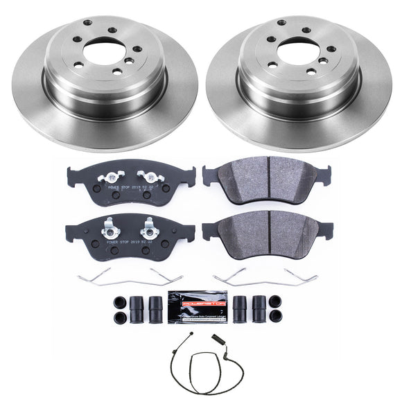 PowerStop Track Day High-Performance Brake Pad and Rotor Kit