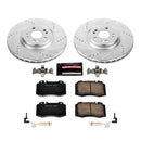 PowerStop Z23 Daily Driver Carbon-Fiber Ceramic Brake Pad and Drilled & Slotted