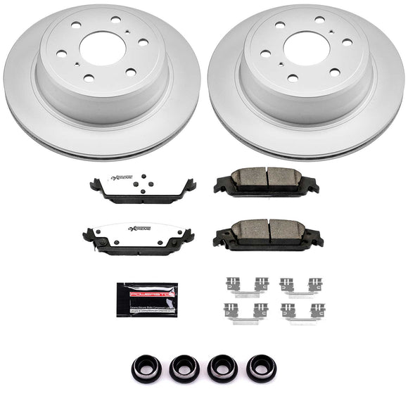Z36 Truck & Tow Premium Carbon-Fiber Ceramic Brake Pad and Fully Coated Rotor Ki