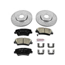 PowerStop Z23 Daily Driver Carbon-Fiber Ceramic Brake Pad and Drilled & Slotted
