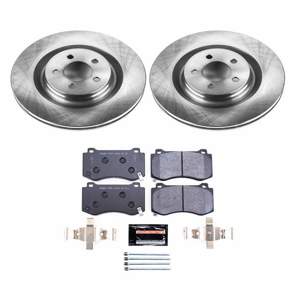 PowerStop Track Day High-Performance Brake Pad and Rotor Kit
