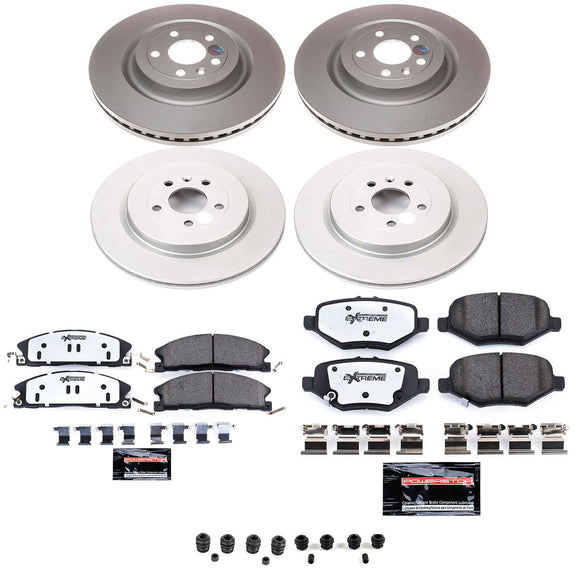 Z36 Truck & Tow Premium Carbon-Fiber Ceramic Brake Pad and Fully Coated Rotor Ki
