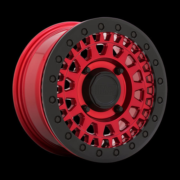 14X7 Black Rhino Powersports Parker UTV Beadlock Black 4X110 ET51 Wheel