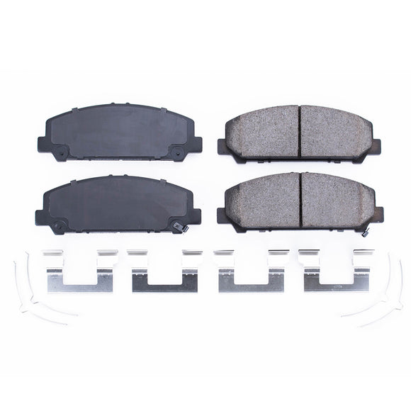 PowerStop Z17 Evolution Ceramic Brake Pads With Hardware