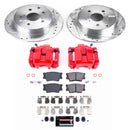 PowerStop Z23 Daily Driver Carbon-Fiber Ceramic Pads Drilled & Slotted Rotor & C