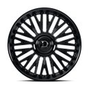 24x10 Dolce LUSSO Glossy Black Wheel 6x135 ET35 CB106.2