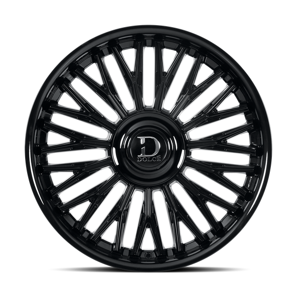 24x10 Dolce LUSSO Glossy Black Wheel 6x135 ET35 CB106.2