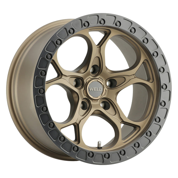 17x9 WELD Off-Road Ledge Bronze / Black 5x127 5x5 ET0 Wheel Rim