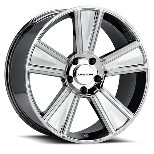 20x11 Vision V223 Stunner Chrome Wheel 5x120 ET40 CB67.1