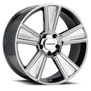 20x11 Vision V223 Stunner Chrome Wheel 5x120 ET40 CB67.1