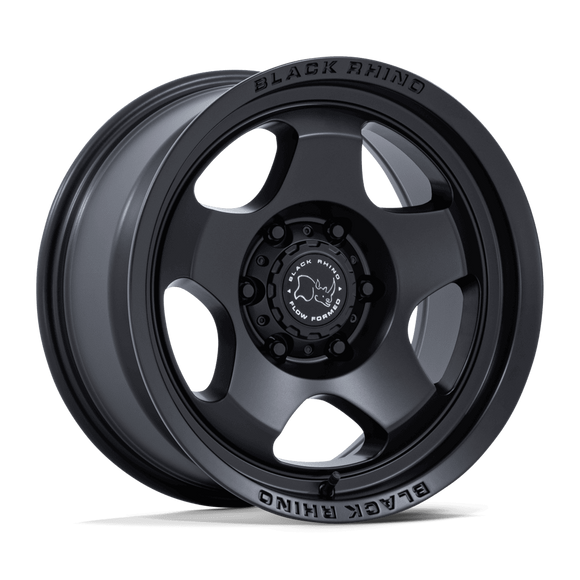 17X8 Black Rhino BR031 Sol Matte Black 6X114.3 ET20 CB66.06 Wheel Rim