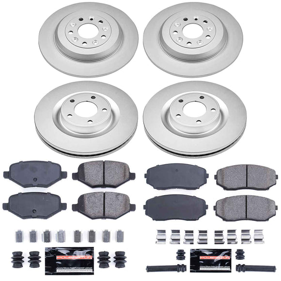 Z23 Daily Driver Premium Carbon-Fiber Ceramic Brake Pad and Fully Coated Rotor K
