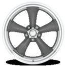 18x7 American Racing Classic Torq Thrust II Gray Wheel 5X127 18-7 5-127