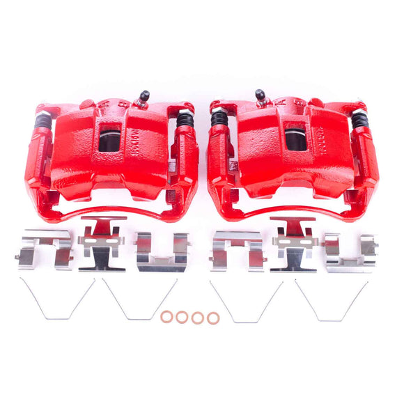 Front PowerStop Caliper Set For Honda Civic
