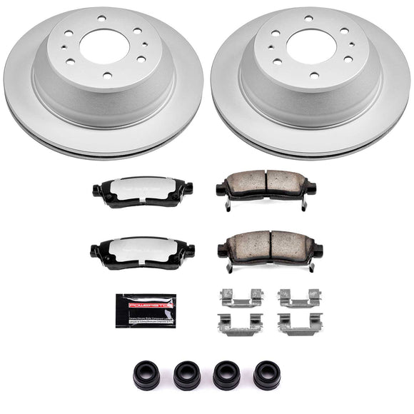 Z36 Truck & Tow Premium Carbon-Fiber Ceramic Brake Pad and Fully Coated Rotor Ki