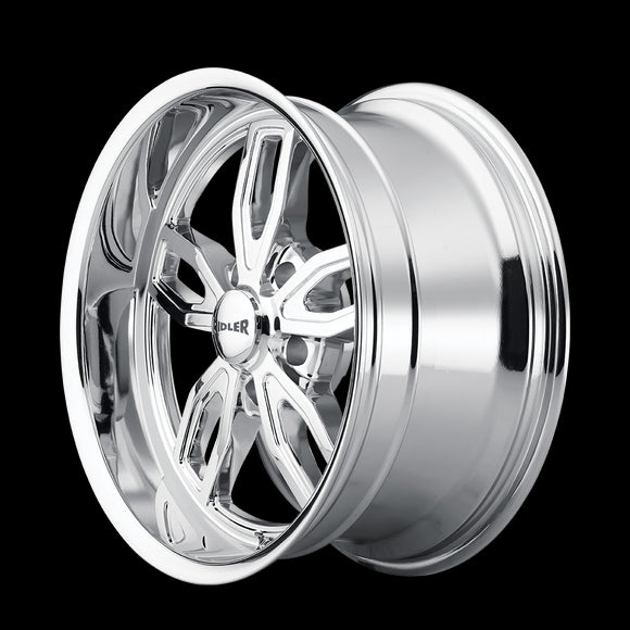 18x8 Ridler 608 Chrome 5x114.3 5x4.5 ET0 Wheel Rim