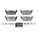 PowerStop Z36 Truck And Tow Carbon-Fiber Ceramic Brake Pads With Hardware