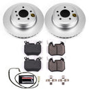PowerStop Genuine Geomet Coated Rotor and Carbon-Fiber Ceramic Brake Pad Kit