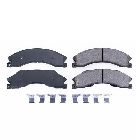 PowerStop Z17 Evolution Ceramic Brake Pads With Hardware