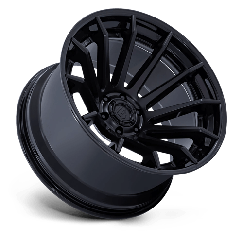 22x10 Fuel Off-Road FC403 Burn Matte Black Gloss Black Lip 6x139.7 ET-18 Wheel