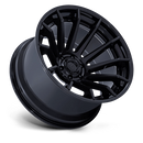 22x10 Fuel Off-Road FC403 Burn Matte Black Gloss Black Lip 6x139.7 ET-18 Wheel