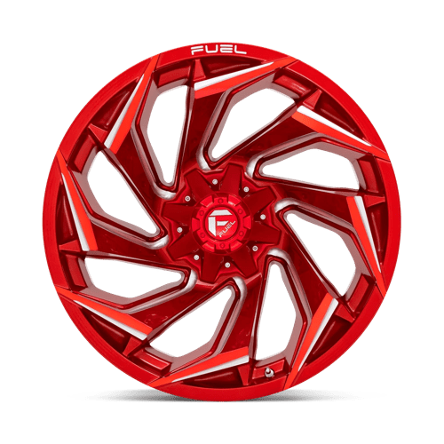 22x12 Fuel Off-Road D754 Reaction Candy Red Milled 8x170 ET-44 CB125.1 Wheel Rim