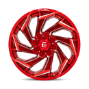 22x12 Fuel Off-Road D754 Reaction Candy Red Milled 8x170 ET-44 CB125.1 Wheel Rim