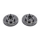 PowerStop Evolution Drilled And Slotted Rotors Pair Front For Chevrolet Malibu