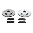 PowerStop Z23 Daily Driver Carbon-Fiber Ceramic Brake Pad and Drilled & Slotted