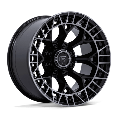 22x12 Fuel Off-Road FC873 Charger Gloss Black Face Dark Tint 8x165.1 ET-44 Wheel