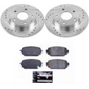 PowerStop Z23 Daily Driver Carbon-Fiber Ceramic Brake Pad and Drilled & Slotted