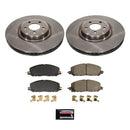 PowerStop OE Stock Replacement Low-Dust Ceramic Brake Pad and Rotor Kit