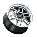 20x9.5 WELD Performance Laguna 6 Drag Black Milled 6x127 ET35 CB78.1 Wheel Rim-2