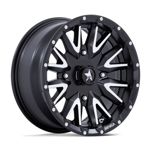 14X7 Msa Offroad Wheels M49 Creed Black 4X156 ET10 Wheel Rim