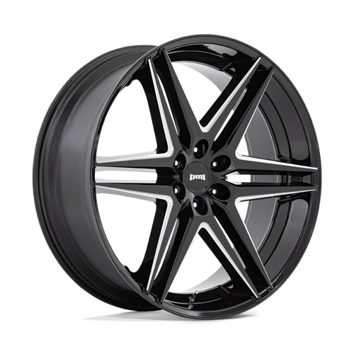 26X10 DUB 1PC S267 Dirty Dog Black 6X139.7 6X5.5 ET25 Wheel Rim