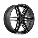 26X10 DUB 1PC S267 Dirty Dog Black 6X139.7 6X5.5 ET25 Wheel Rim-2
