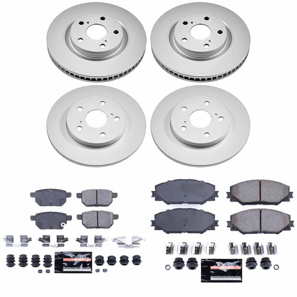 Z23 Daily Driver Premium Carbon-Fiber Ceramic Brake Pad and Fully Coated Rotor K