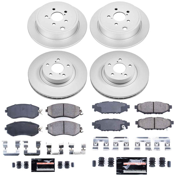 Z23 Daily Driver Premium Carbon-Fiber Ceramic Brake Pad and Fully Coated Rotor K