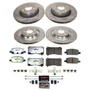 PowerStop Z26 Street Performance Ceramic Brake Pad and Drilled & Slotted Rotor K