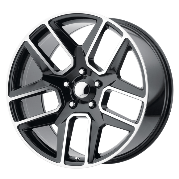 22X10 Performance Replicas PR192 Black 6X139.7 6X5.5 ET25 Wheel Rim