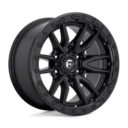 22x9 Fuel Off-Road D679 Rebel Black 6x135 ET20 CB87.1 Wheel Rim