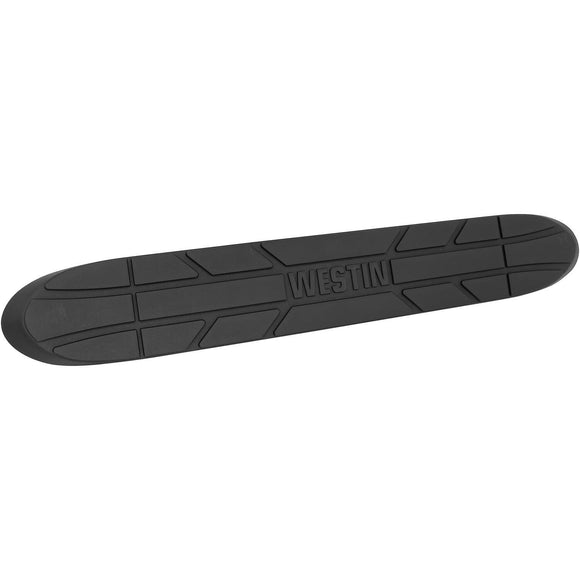 Westin Premier 4 In. Oval Front Step Pad Molded Black Plastic 22-5001