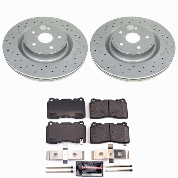 Z23 Daily Driver Premium Carbon-Fiber Ceramic Brake Pad and Fully Coated Rotor K